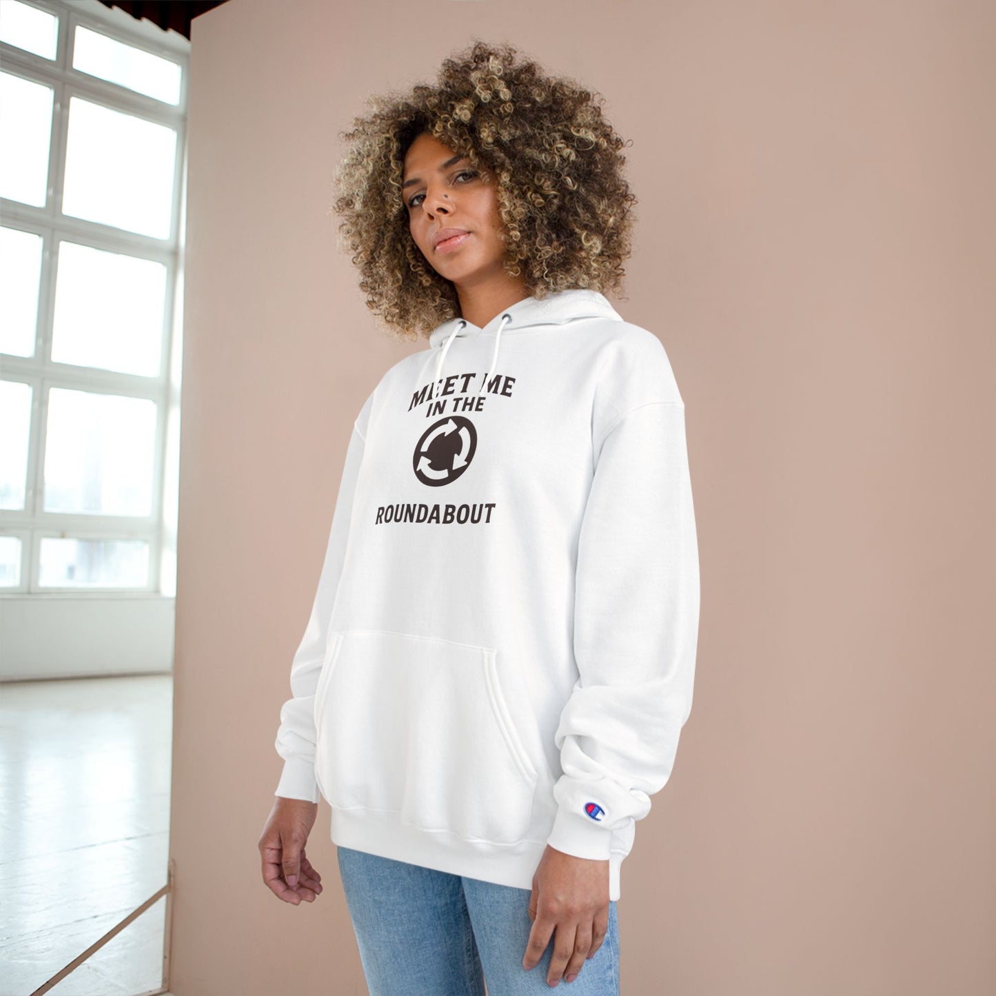 Meet Me in the Roundabout Champion Hoodie