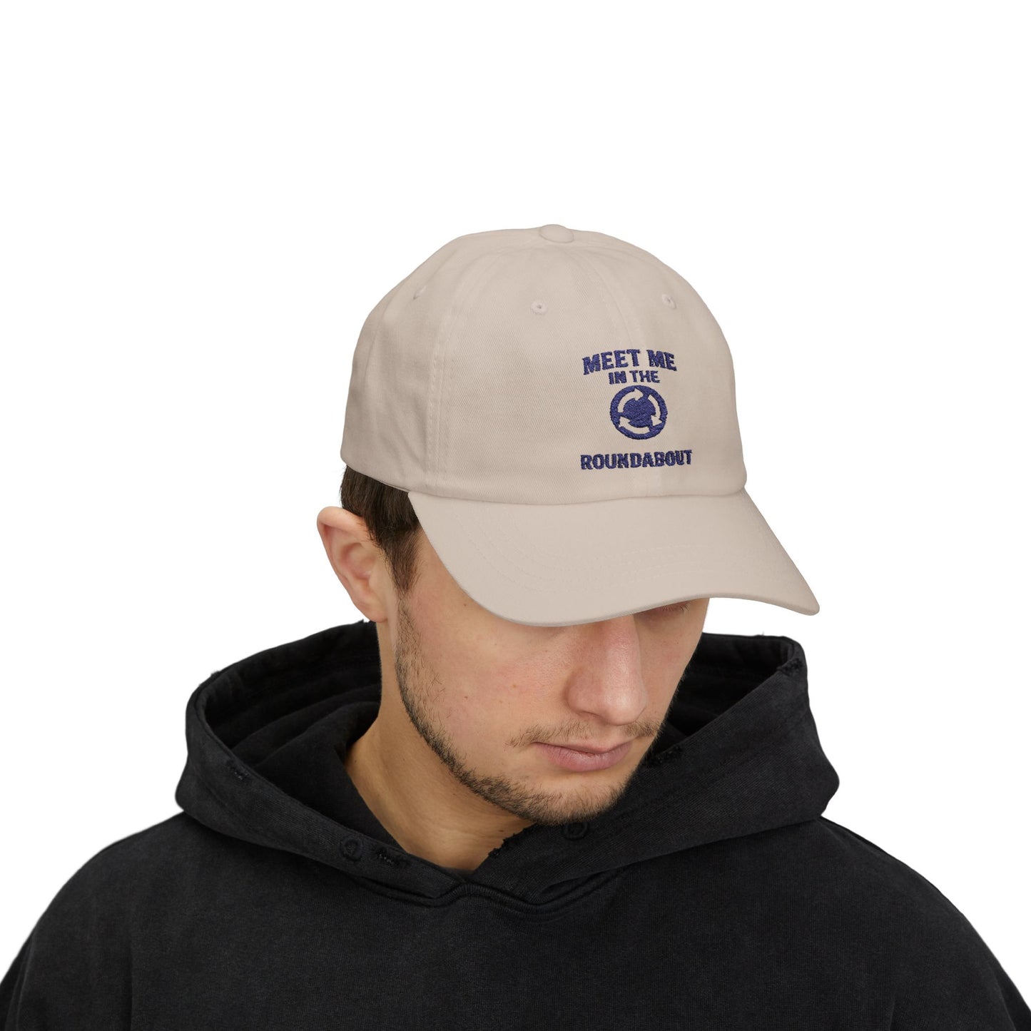 Meet me in the Roundabout Dad Cap