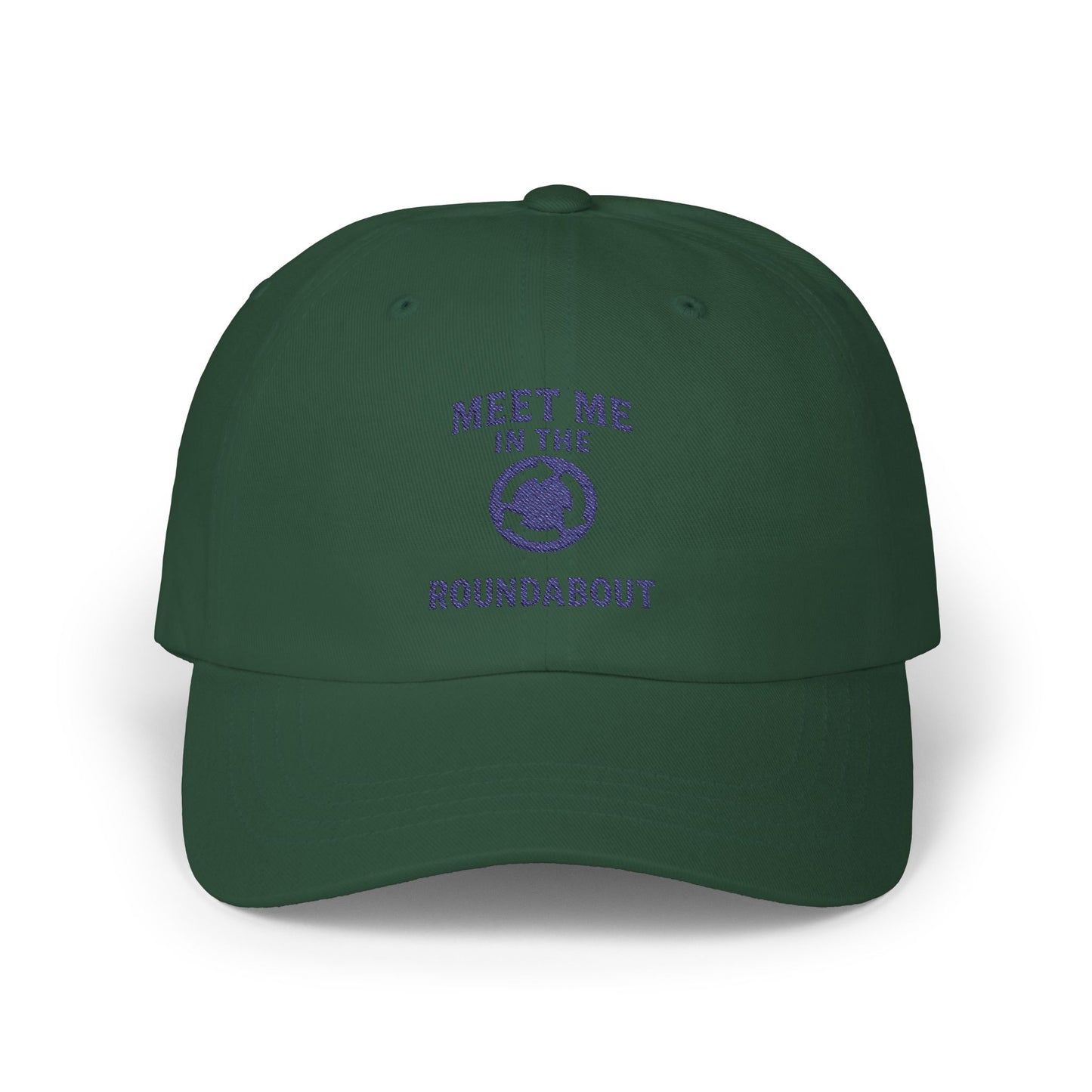 Meet me in the Roundabout Dad Cap