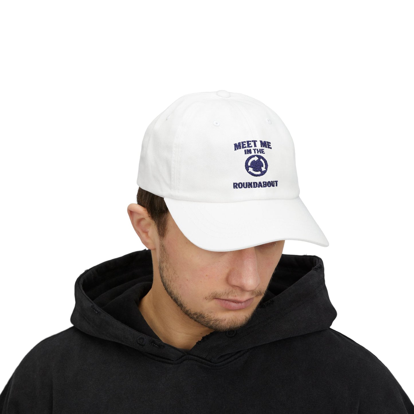 Meet me in the Roundabout Dad Cap