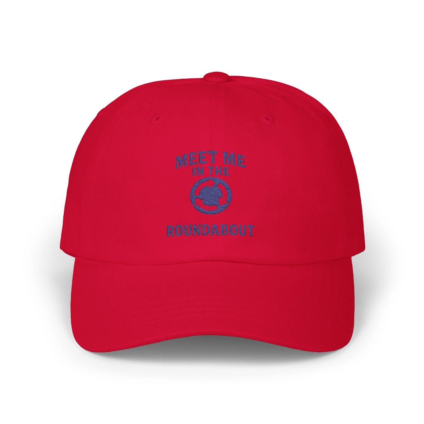 Meet me in the Roundabout Dad Cap