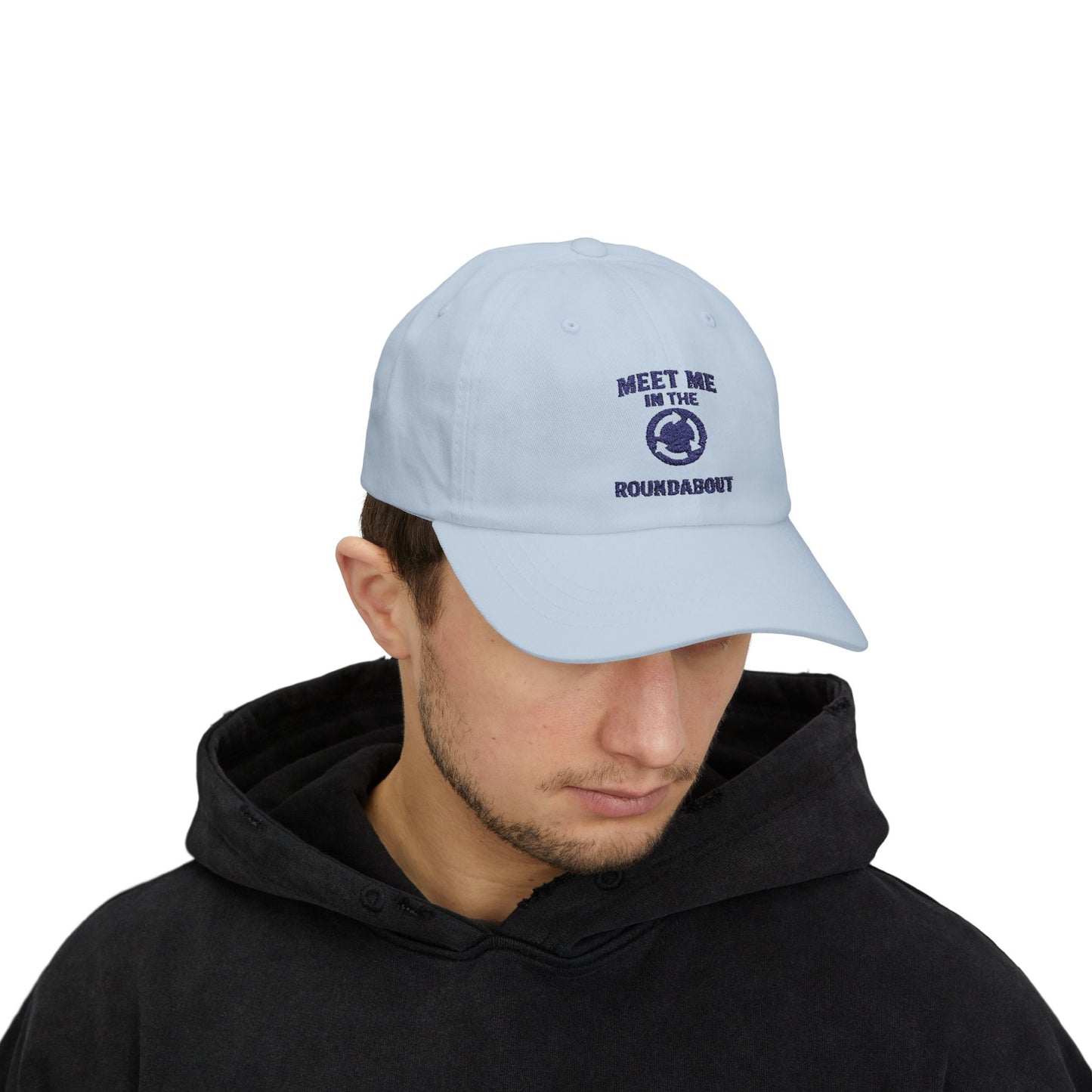 Meet me in the Roundabout Dad Cap