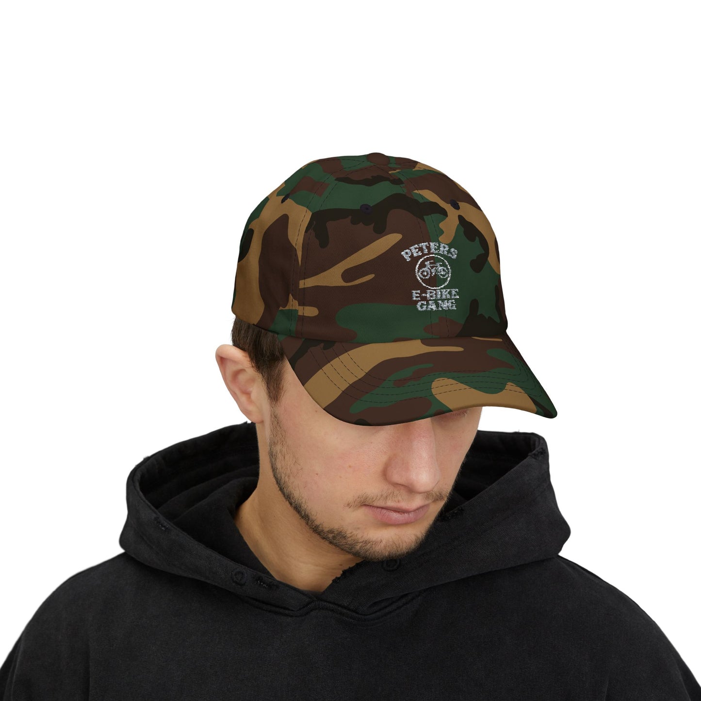 E-Bike Gang Peters Township Dad Cap