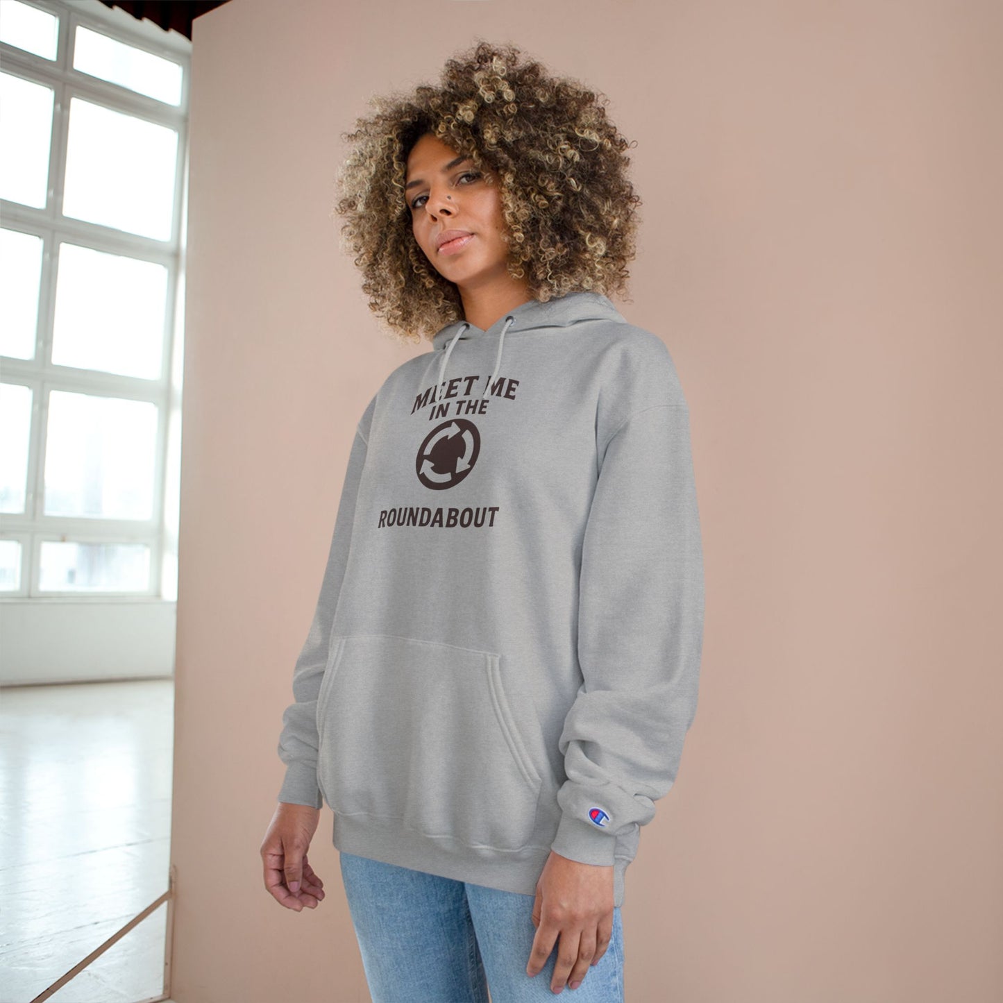 Meet Me in the Roundabout Champion Hoodie