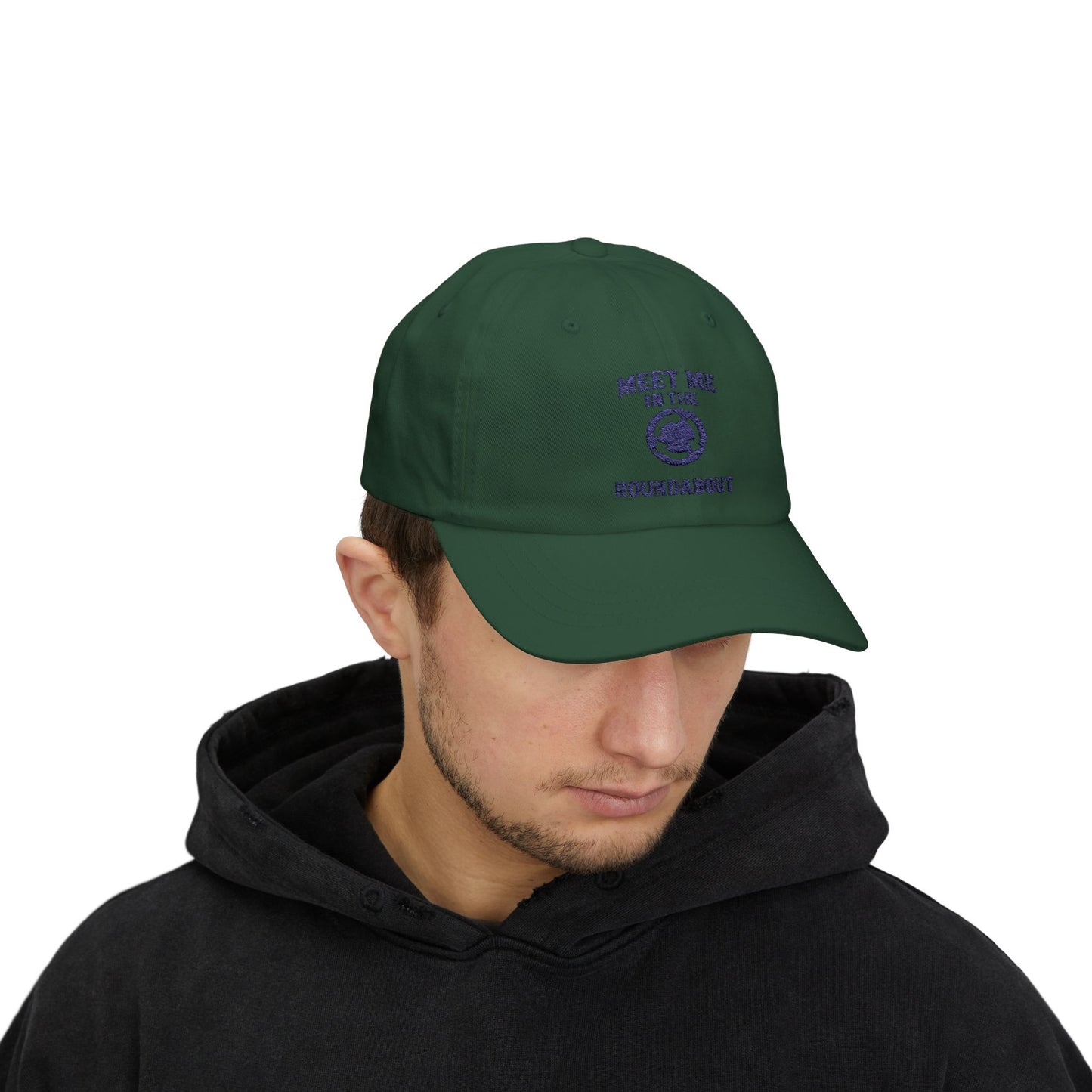 Meet me in the Roundabout Dad Cap