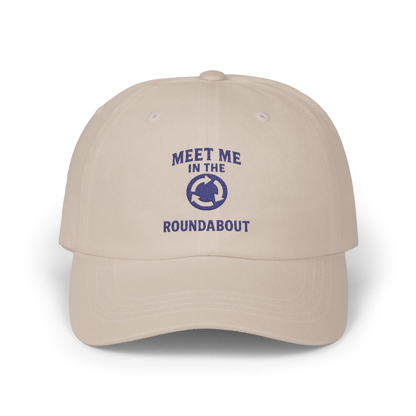 Meet me in the Roundabout Dad Cap