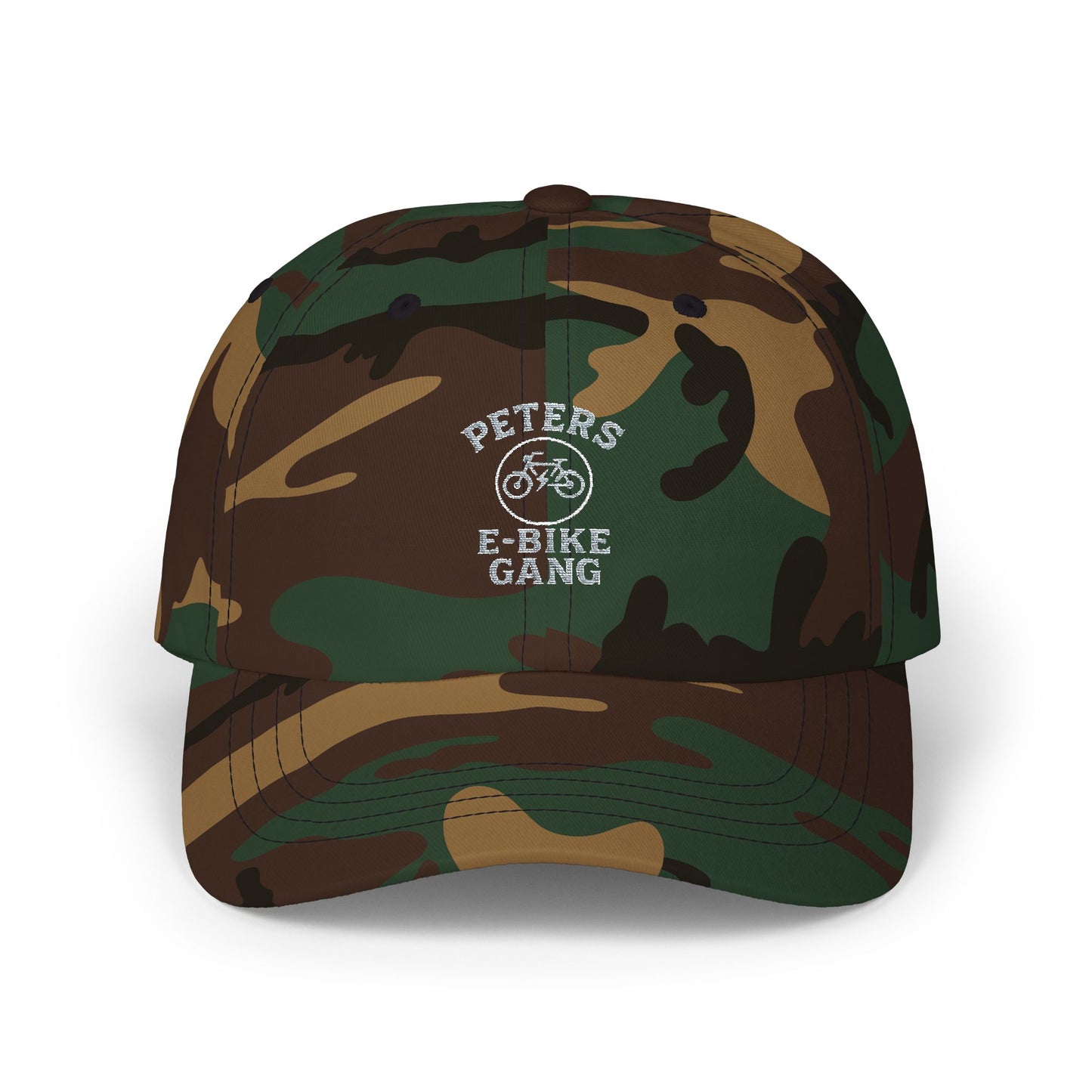 E-Bike Gang Peters Township Dad Cap