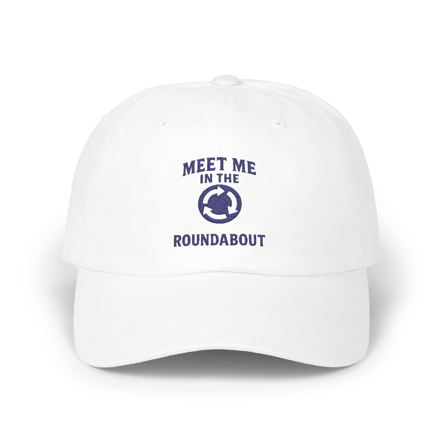 Meet me in the Roundabout Dad Cap